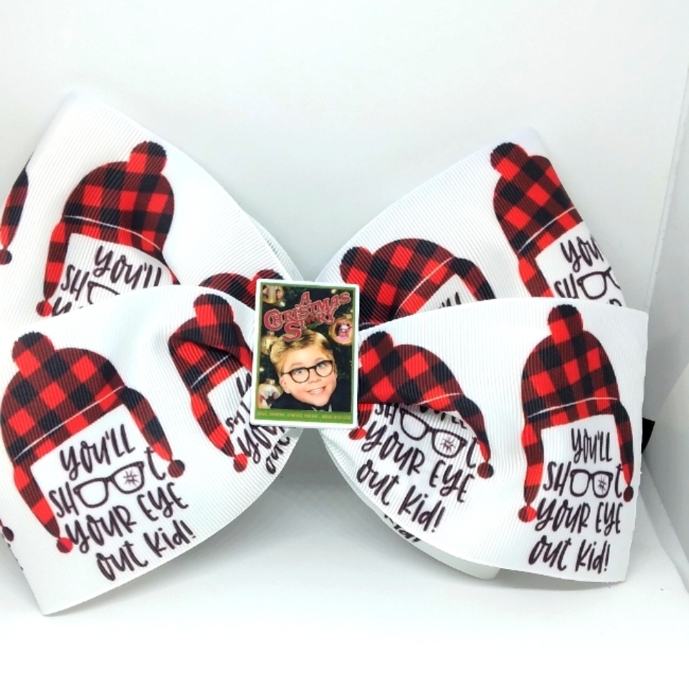 A Christmas story hair bow